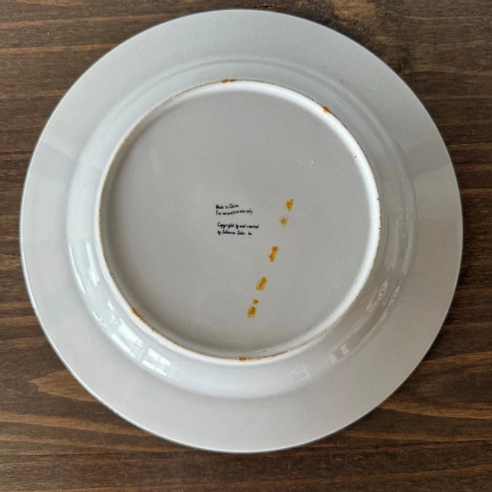 Vintage Washington DC‎ Souvenir Decorative Plate US Capitol Wall Plate